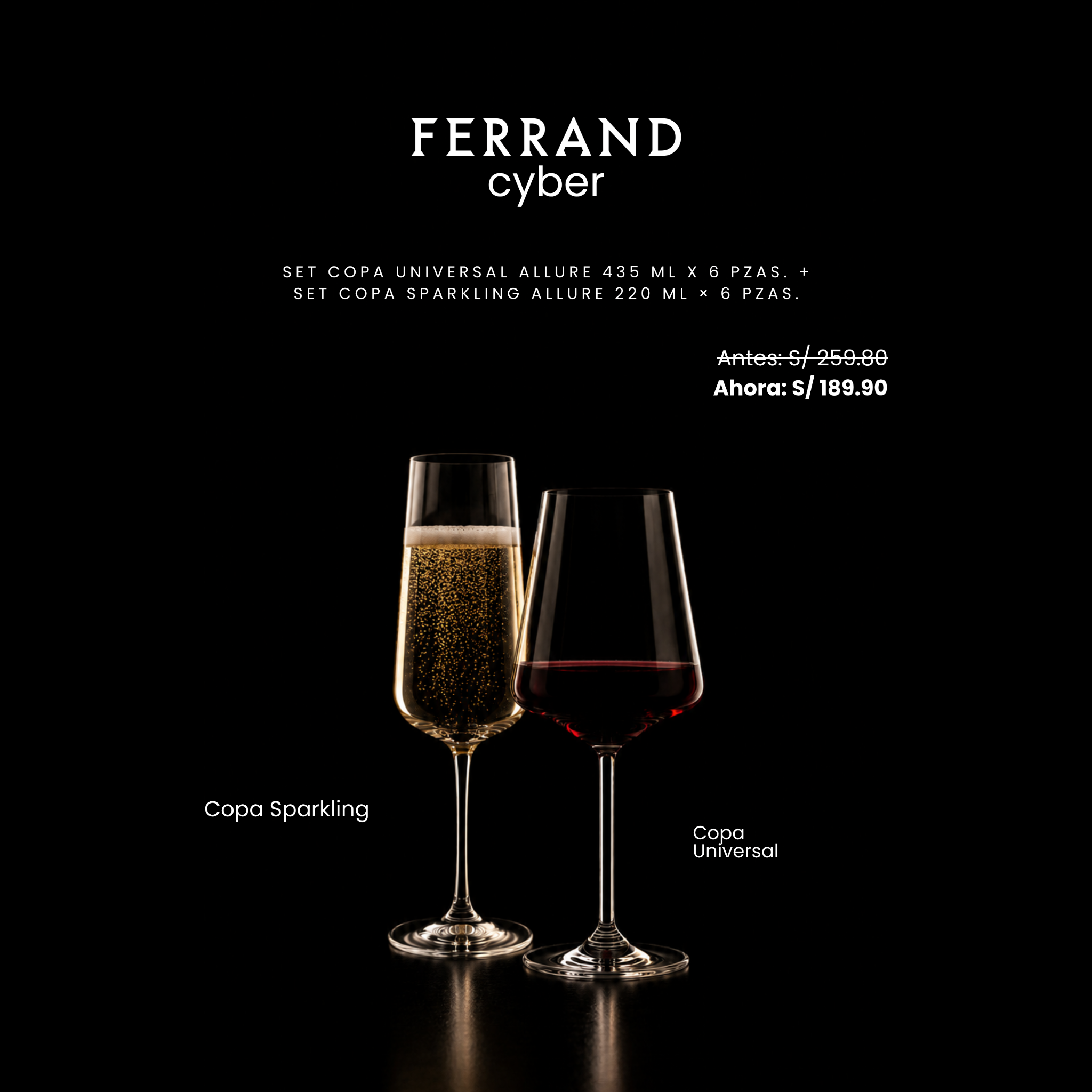 Arte Cyber Ferrand: Pack Copas Allure