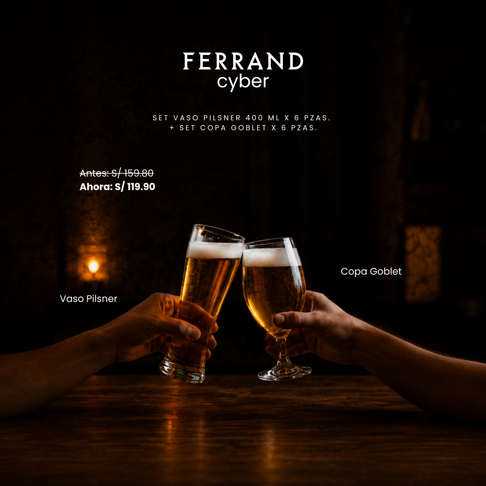 Arte Cyber Ferrand: Pack Cerveza